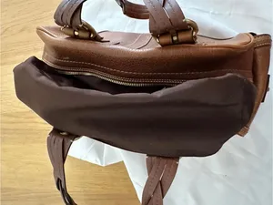 COACH Vintage Leather Shoulder Bag with dustbag thumbnail 7