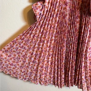 Amur‎ Mimi Halter Ruffle Pleated Mini Dress thumbnail 5