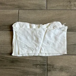 Zara white top thumbnail 3