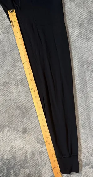 Lululemon Align Size 2 Black High Rise Pocket Jogger Cuffed Athletic Pants thumbnail 9