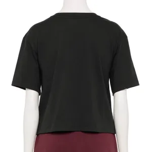 🖤Vans Black Floral Graphic Crop Short Sleeve T-Shirt thumbnail 6