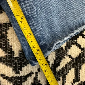 Levi’s Plus Size 501 Mid Thigh Shorts Pleased To Meet You size 32 858330056 thumbnail 14
