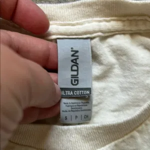 Gildan Alpha phifa Cream Short Sleeve Tee thumbnail 2