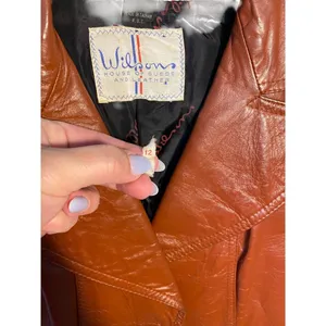 Vintage Women's Wilsons Leather Jacket Size 12 thumbnail 2
