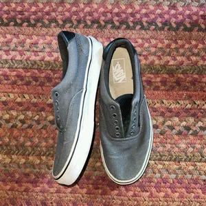 GRAY VANS AUTHENTICS SNEAKERS thumbnail 2
