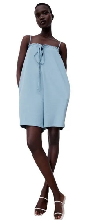 Zara Light Blue Camisole thumbnail 1