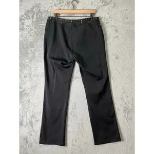 Harley Davidson Vintage Leather Studded Grommet Bootcut Pants Moto Biker Babe 10 thumbnail 3