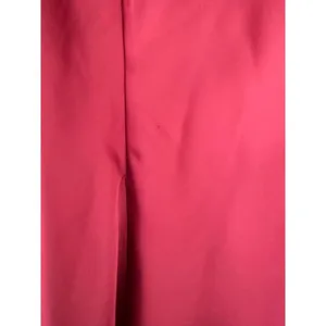 Lulus Wine Red Asymmetrical Satin Gown thumbnail 3