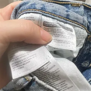 Levi's Women's Distressed Wedgie Straight Jeans Size 31 Light Blue thumbnail 7