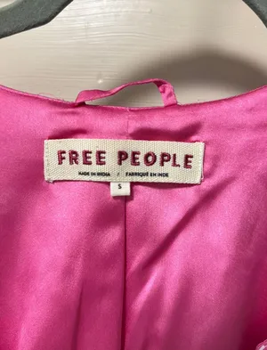 Free People Embroidered Bohemian Vest thumbnail 8