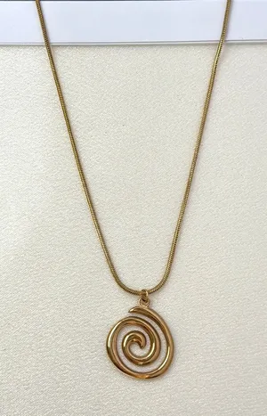 Swirl Pendant Necklace for Women thumbnail 1