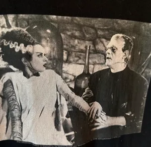 Frankenstein Tee Black Size XL thumbnail 2