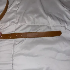 Brown Belt with Cross Cutouts thumbnail 3