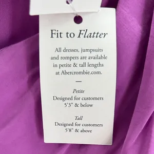 Abercrombie & Fitch Purple High Neck Drape Fall Wedding Guest Midi Maxi Dress PS thumbnail 9