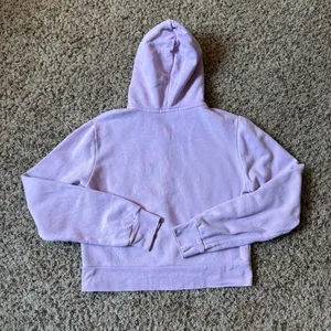 Brandy Melville Pink Fleece Cropped Hoodie One Size thumbnail 2