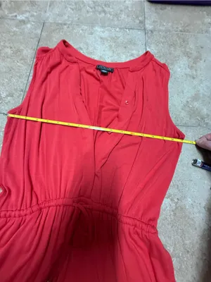Metaphor red mini dress thumbnail 7