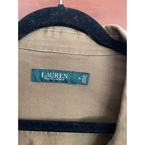 Lauren Ralph Lauren Vondra Twill cropped jacket size 14 thumbnail 5