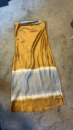 Satin Maxi Dress Size XL thumbnail 1
