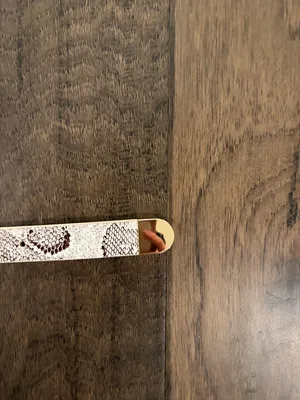 New With Tags A New Day Snake Print Belt Sz XS thumbnail 3
