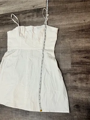 BY THE WAY by Revolve white cotton mini dress thumbnail 8