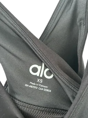 Alo Alosoft Iconic 90's Bra - Black XS NWT ( SOLD OUT) thumbnail 6