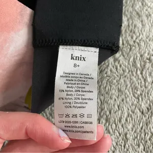 Knix WingWoman Contour Wireless Bra in Flora Splendor Plus Size 8+ 42E, 40F, 42F thumbnail 9