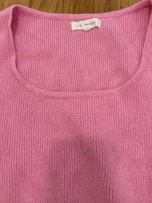 Brand New PacSun LA Hearts Knit Light Pink Crop Top Women’s Size Large thumbnail 4
