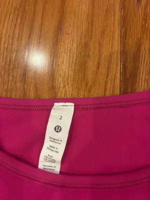 raspberry Lululemon long sleeve thumbnail 2