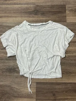 Anthropologie Pilcro Shelley Washed Top White Women’s XS thumbnail 2