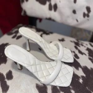 WILD DIVA LOUNGE Quilted Slide High Heel Sandal thumbnail 2