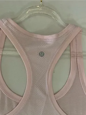 Lululemon Swiftly Racerback Tank Top Blush Pink Size 14 thumbnail 7
