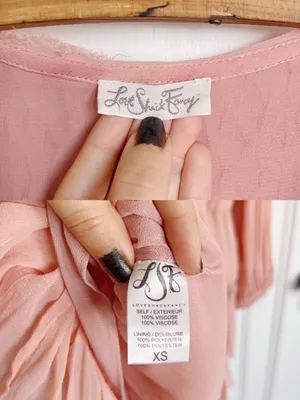 LoveShackFancy • Smocked Popover Dress in Faded Marsala pink chiffon georgette thumbnail 6