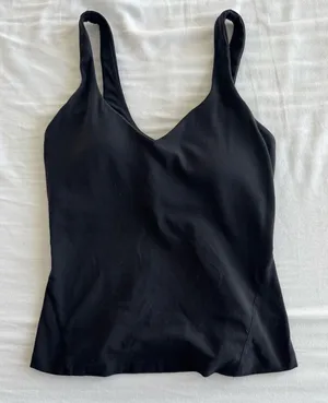 lululemon athletica Black align waisted tank thumbnail 1