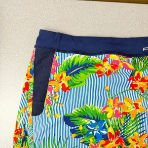 RLX Ralph Lauren Floral Skort Small Blue Multi Tropical Colorful Golf Tennis thumbnail 4