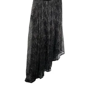 La Maison Talulah Starcrossed Lover Black Gold Metallic High Low Gown L thumbnail 9