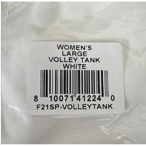 Flint Park Women's Volley Tank‎ Top White size L NWT tennis tenniscore thumbnail 7
