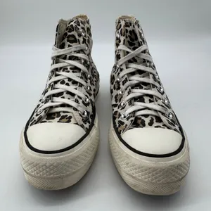 Converse Leopard Platform Chuck Taylor Lift High Top 6‎ Cheetah Indie Bella Swan thumbnail 2