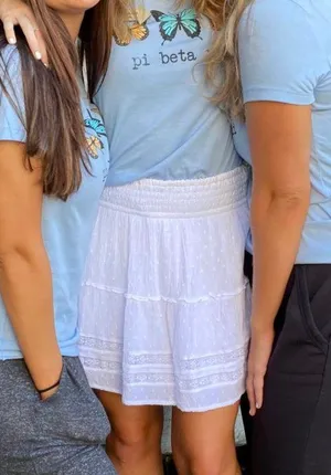 Hollister White Skirt thumbnail 1