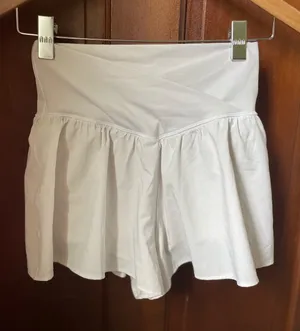 offline by aerie women's small light gray athletic shorts thumbnail 1