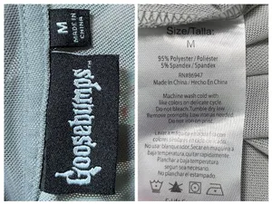 Y2K Horrorcore Goosebumps Slappy Mesh Crop Top Long Sleeve Goth Grunge Size M thumbnail 5