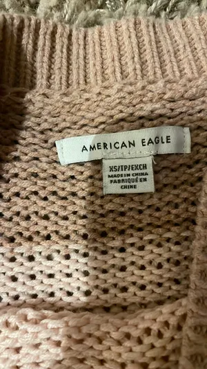 Pink Sweater American Eagle thumbnail 2