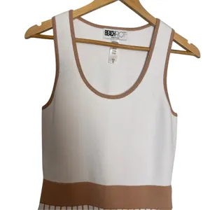 Beach Riot Solange White Almond Pleated Scoop Neck Athleisure Tennis Mini Dress thumbnail 6