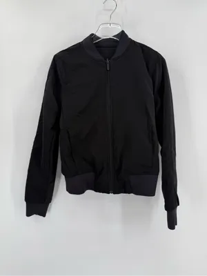 Lululemon reversible black Serene Travels Bomber size 8 thumbnail 4