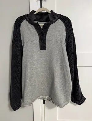 Free People Sweater Button thumbnail 1