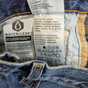 Levis Premium 501 Original Straight Leg Jeans Med Wash W25 L32 Rigid 100% Cotton thumbnail 4