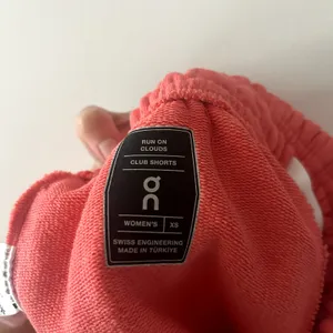 On Cloud Running Coral Club Athletic Sporty Workout Shorts NWT Size XS thumbnail 7