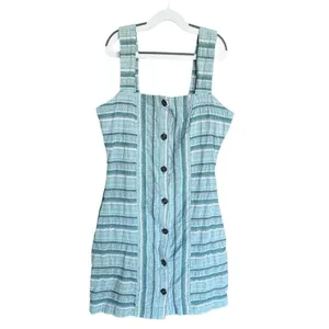 Womens Roxy Sweeter Sleeveless Striped Button Down Weekender Dress - Sz XS thumbnail 4