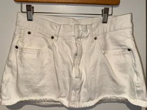 Olivaceous Skirt Mini White thumbnail 1
