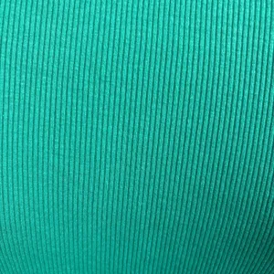 Zara Women's Green Crew Neck Long Sleeve Stretch Fitted Rib Bodysuit Top Size S thumbnail 5