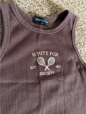White Fox Brown Waffle Set thumbnail 3